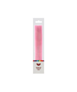 Pink Sparkling Candles 18pk