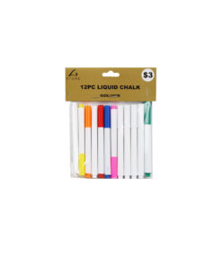 Liquid Chalk Assorted 12pc