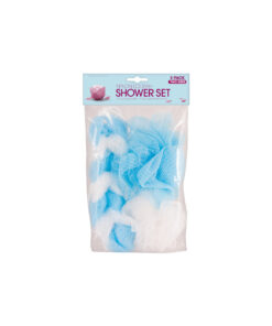 Bath Scrub & Ball Assorted 3pc