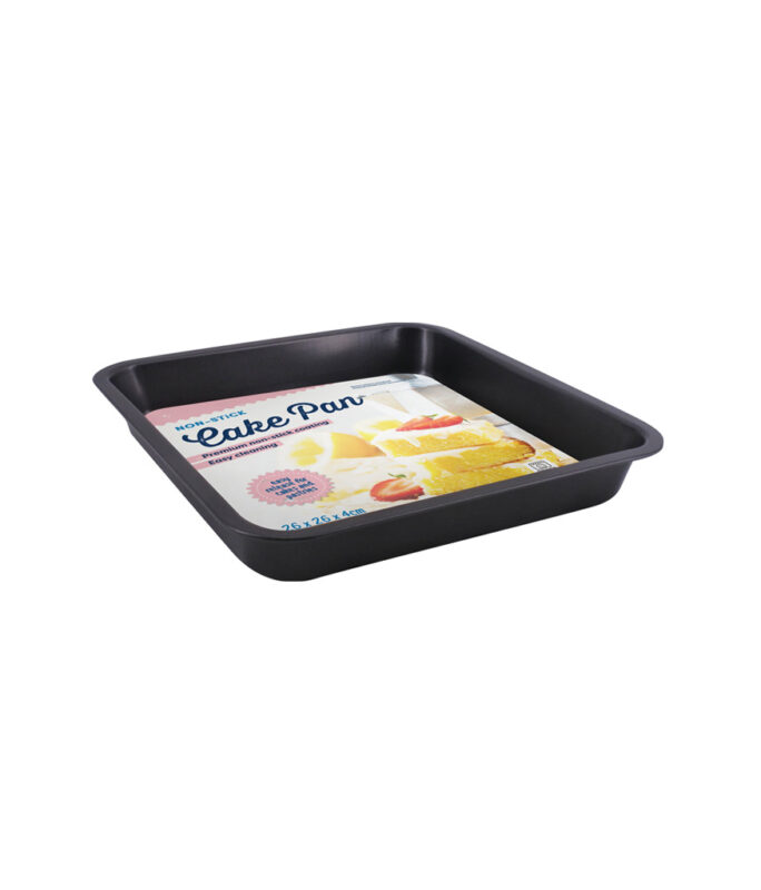 NonStick Cake Pan 26x26x4cm LookSharpStore