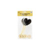 Heart Shape Chalk Board With Stand 4pc