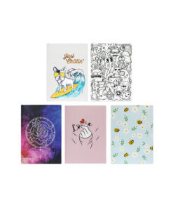 Hard A5 Print Design Notebook