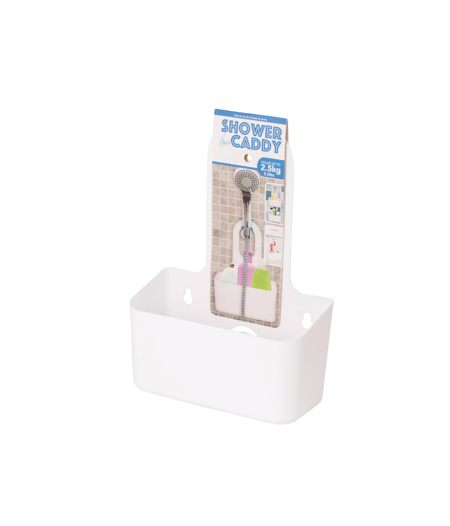 Plastic Shower Caddy 24x10x35cm LookSharpStore