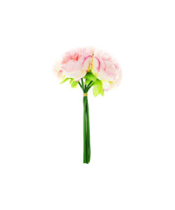 Pink 5 Head Peony Bunch 30cm