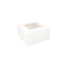White Cake Box With Window 10in 2pk