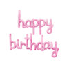 Light Pink Script Happy Birthday