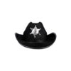 Black Sheriff Hat