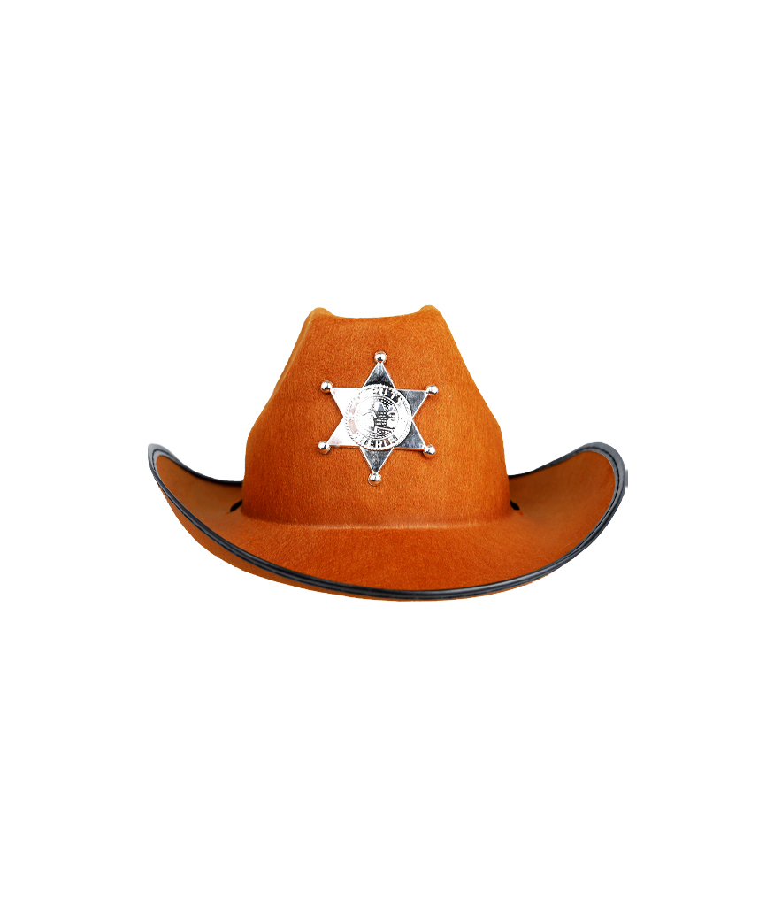 Brown Sheriff Hat LookSharpStore