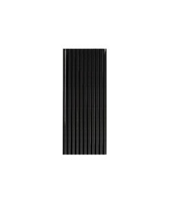 Alternative view of Black Paper Straws 25pk