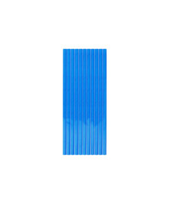 Alternative view of Blue Paper Straws 25pk