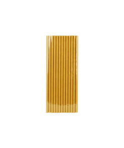 Alternative view of Gold Paper Straws 25pk