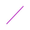 Purple Paper Straws 25pk