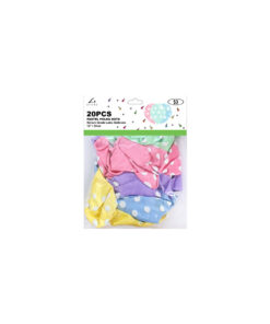 Alternative view of Mixed Polka Dots Latex Balloons 12inch 20pk