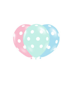 Mixed Polka Dots Latex Balloons 12inch 20pk