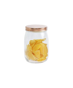 Glass Jar With Copper Lid 980ml