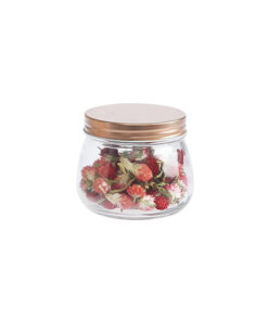 Glass Jar With Copper Lid 440ml