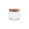 Glass Jar With Copper Lid 440ml