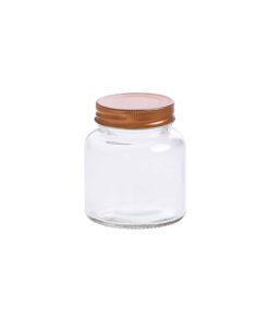 Glass Jar With Copper Lid 210ml