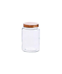 Glass Jar With Copper Lid 520ml