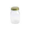 Glass Jar With Gold Lid 490ml