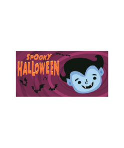 Halloween Vampire Pre-Design Banner 100x50cm
