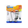S-Shape Chrome Hooks 13pk