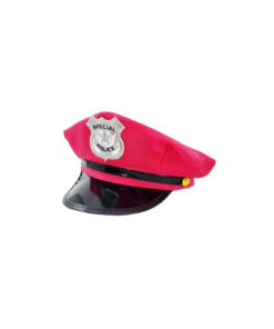 Neon Pink Police Hat