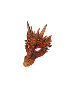 Alternative view of Red Dragon Foam Half Mask