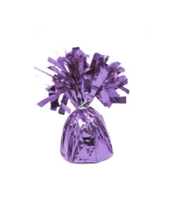Purple Foil Balloon Weight