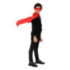 red cape and mask set
