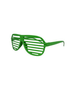 Alternative view of Green Shutter Shade Glasses