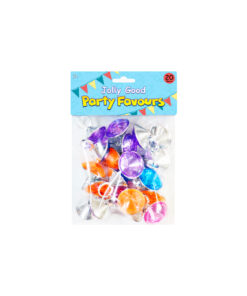 Plastic Diamond Rings 20pk