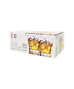 Alternative view of Medium Drinking Glass 260ml 6pk