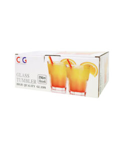 Alternative view of Large Drinking Glass 300ml 6pk