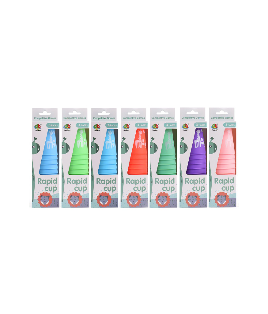 Kids Stacking Cups Game Assorted LookSharpStore