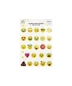 3D Emoji Kids Stickers