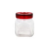 Square Shape Glass Jar 800ml
