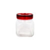 Square Shape Glass Jar 800ml