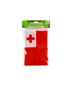 Alternative view of Tonga Flag Bunting 5m 20pc