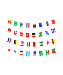 National Flags Bunting 7m 32pc
