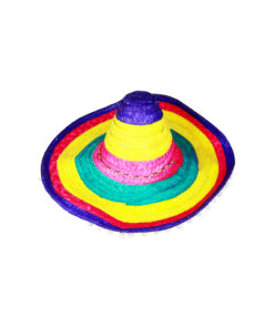 Alternative view of Sombrero With Pompoms 48cm