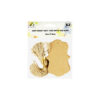 Kraft Gift Tags With String 6x9cm 50pc