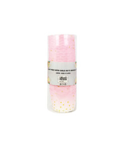 Light Pink With Gold Dots Baking Cups 24pc