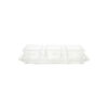 Glass Snack Bowls & Tray 4pc 30cm