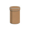 Large Kraft Brown With Silver Trim Gift Box