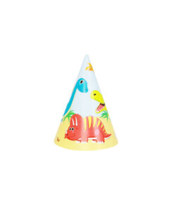 Dinosaur Party Hats 12pk