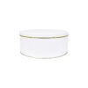 White Cake Tin Box 19.8cm