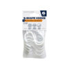 Laminated S-Shape Hooks 6pk