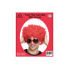 Red Curly Wig With Glasses Party Set