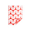 Red Triangles Outdoor Reversible Mat 1.2x2m